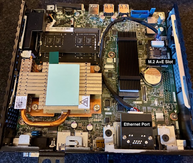 Adapter Installed Top View